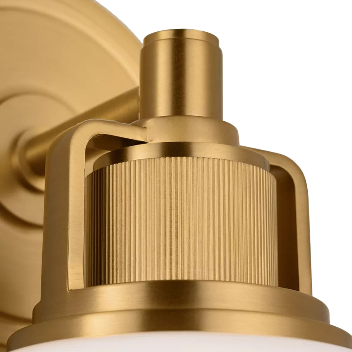 Claxton Wall Sconce 11", Modern Brass