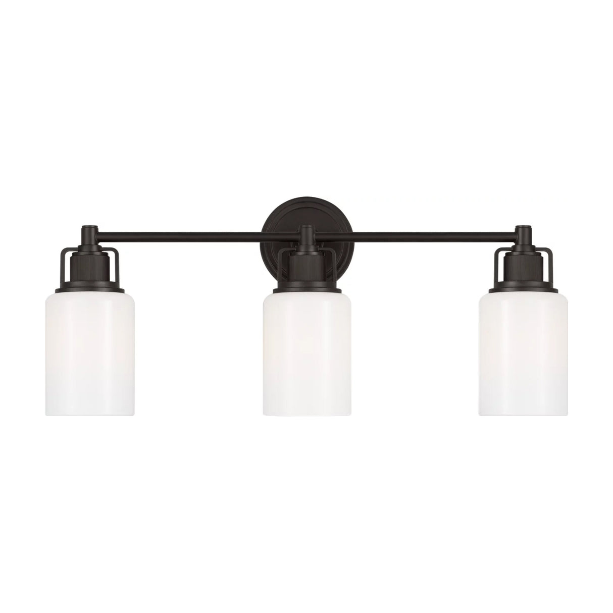 Claxton 3 Light Vanity 24", Aged Iron