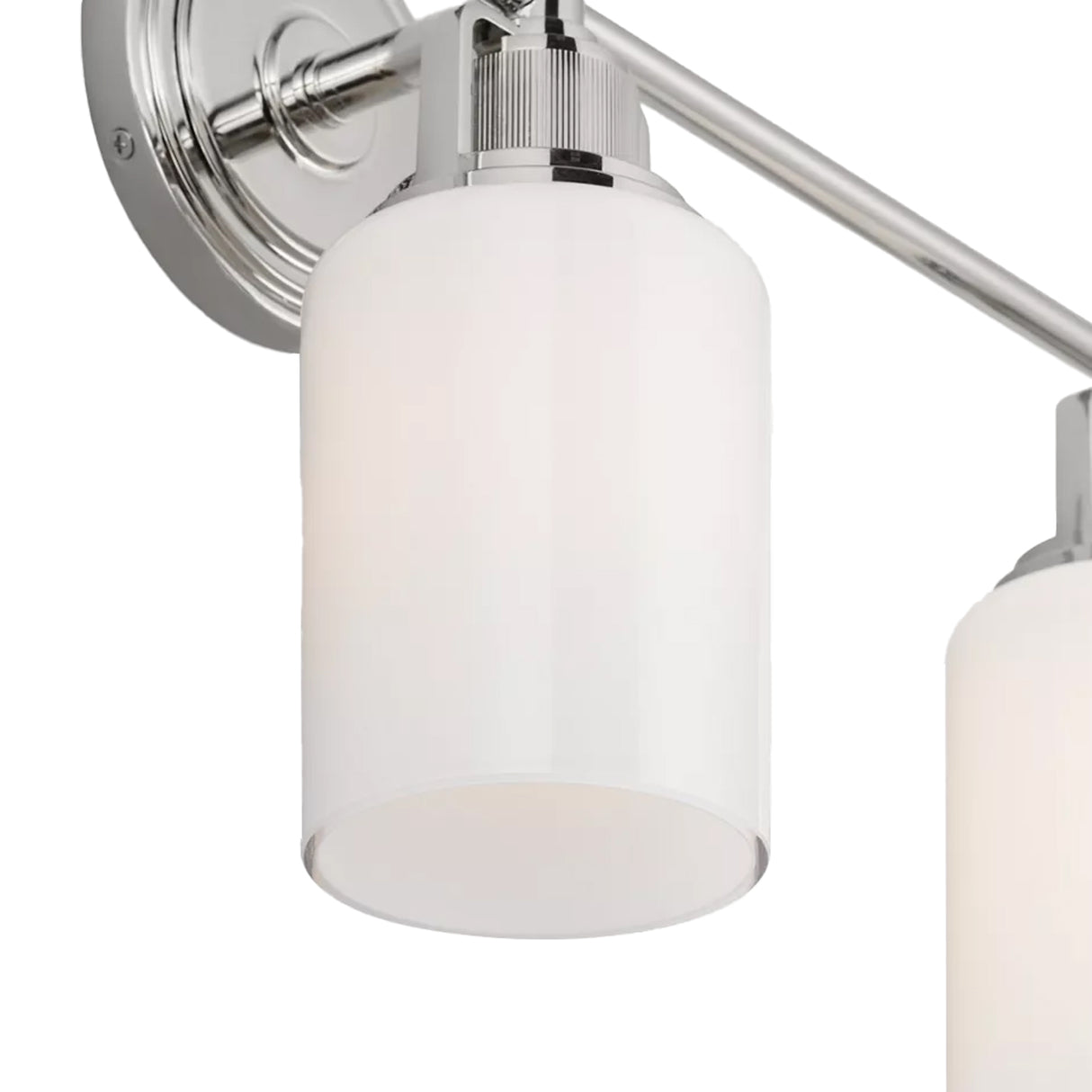 Claxton 3 Light Vanity 24", Polished Nickel