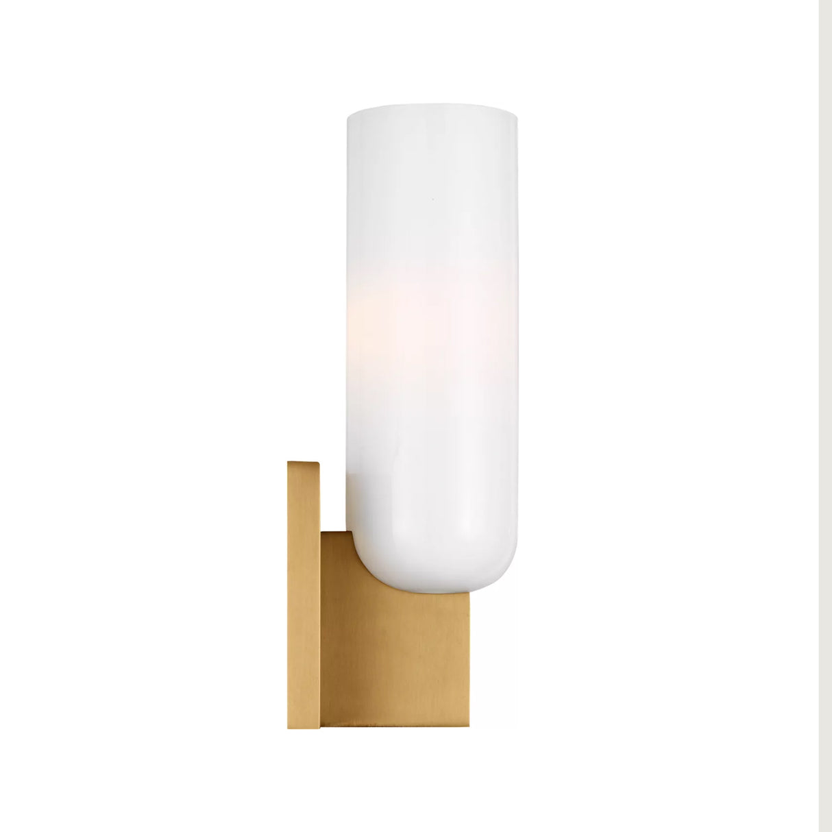 Vesper Wall Sconce 12", Modern Brass