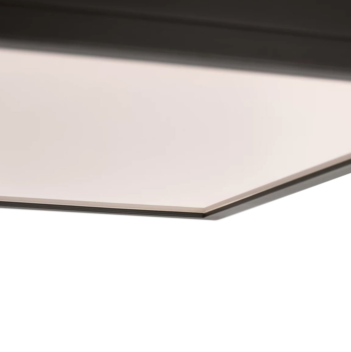 Merton Square LED Semi-Flush 16", Aged Iron