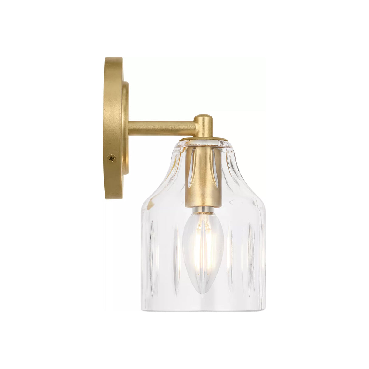 Radwell Wall Sconce 8", Gilded Brass