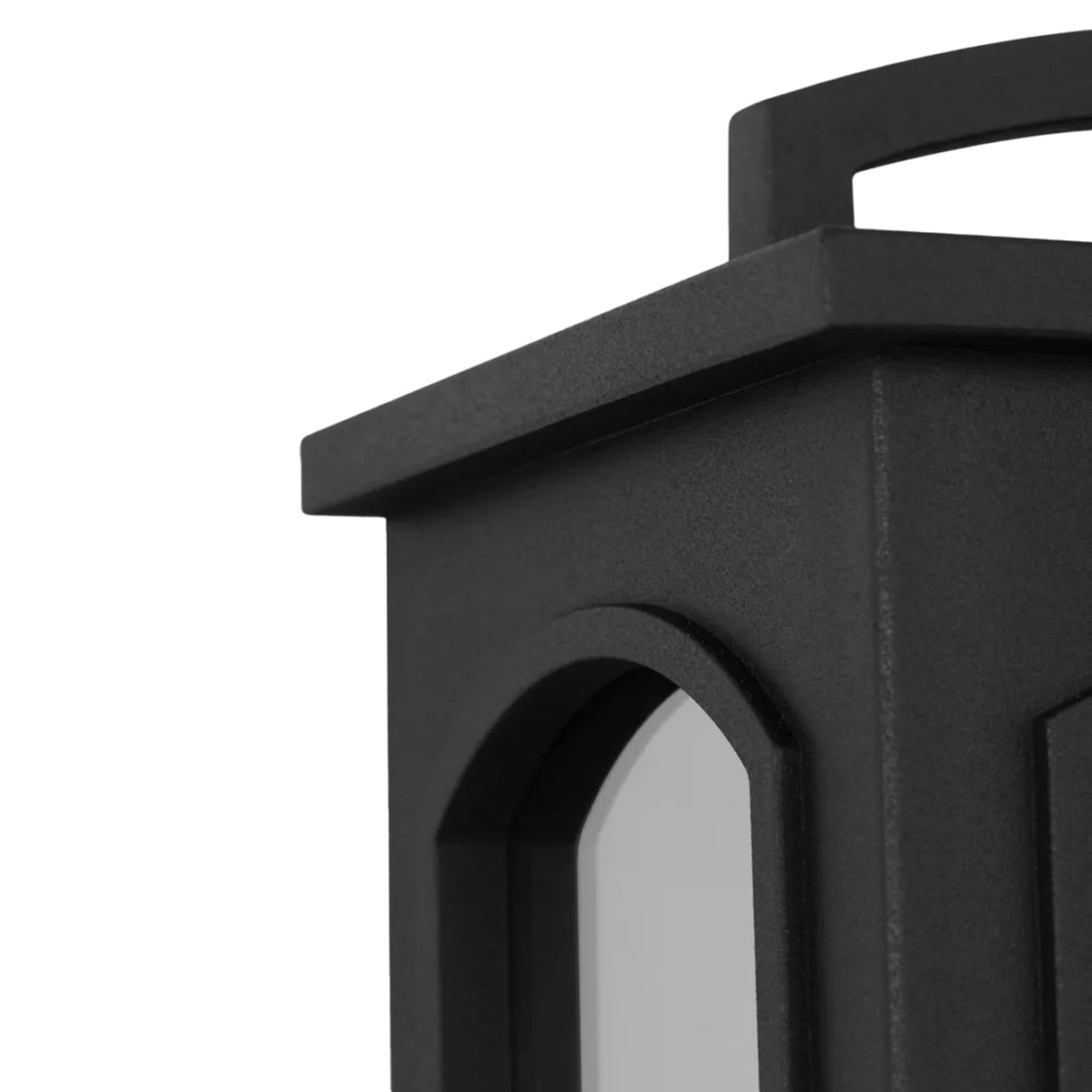 Barlow Outdoor Wall Light, Extra Small 12", Textured Black