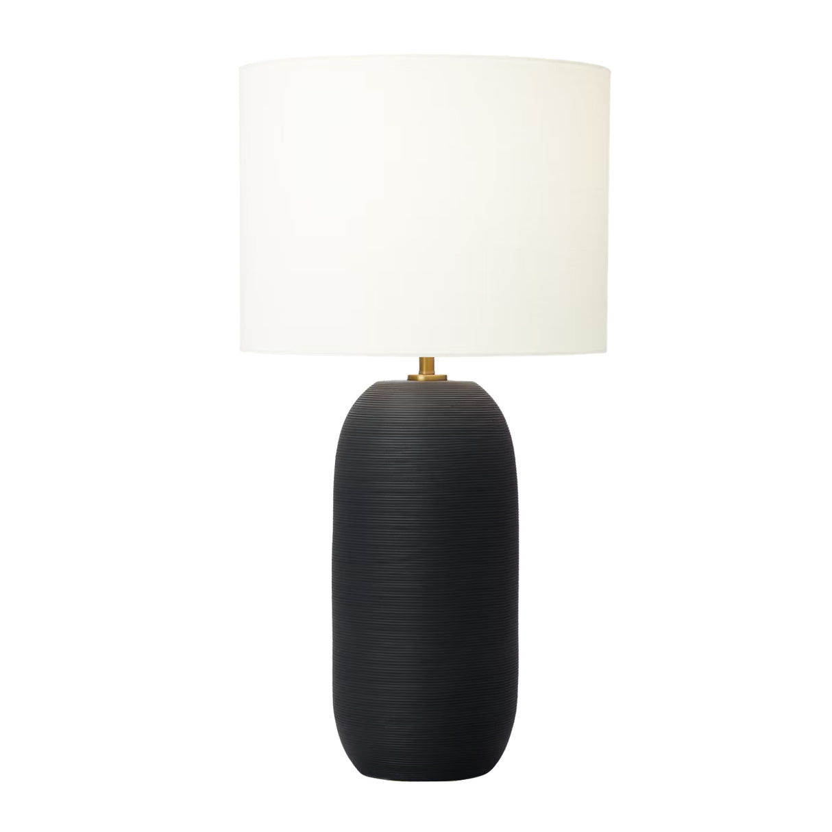 Nolette Large Table Lamp 29", Textured Black