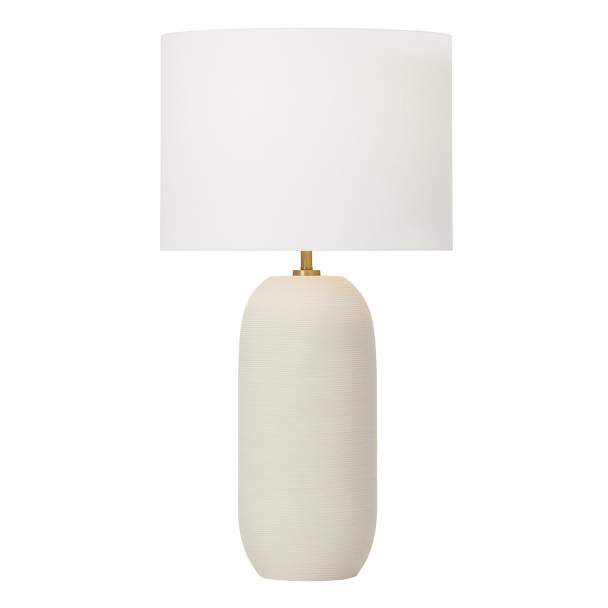 Nolette Large Table Lamp 29", Matte Beige