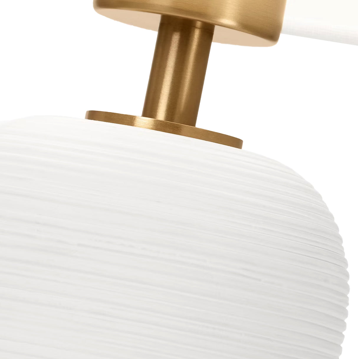 Nolette Small Table Lamp 14", Matte White