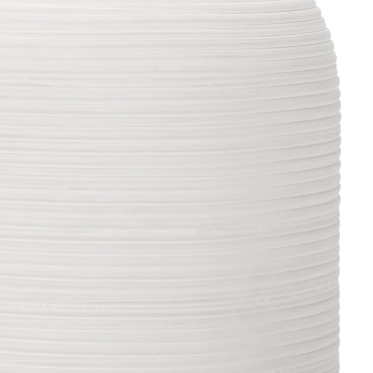 Nolette Small Table Lamp 14", Matte White