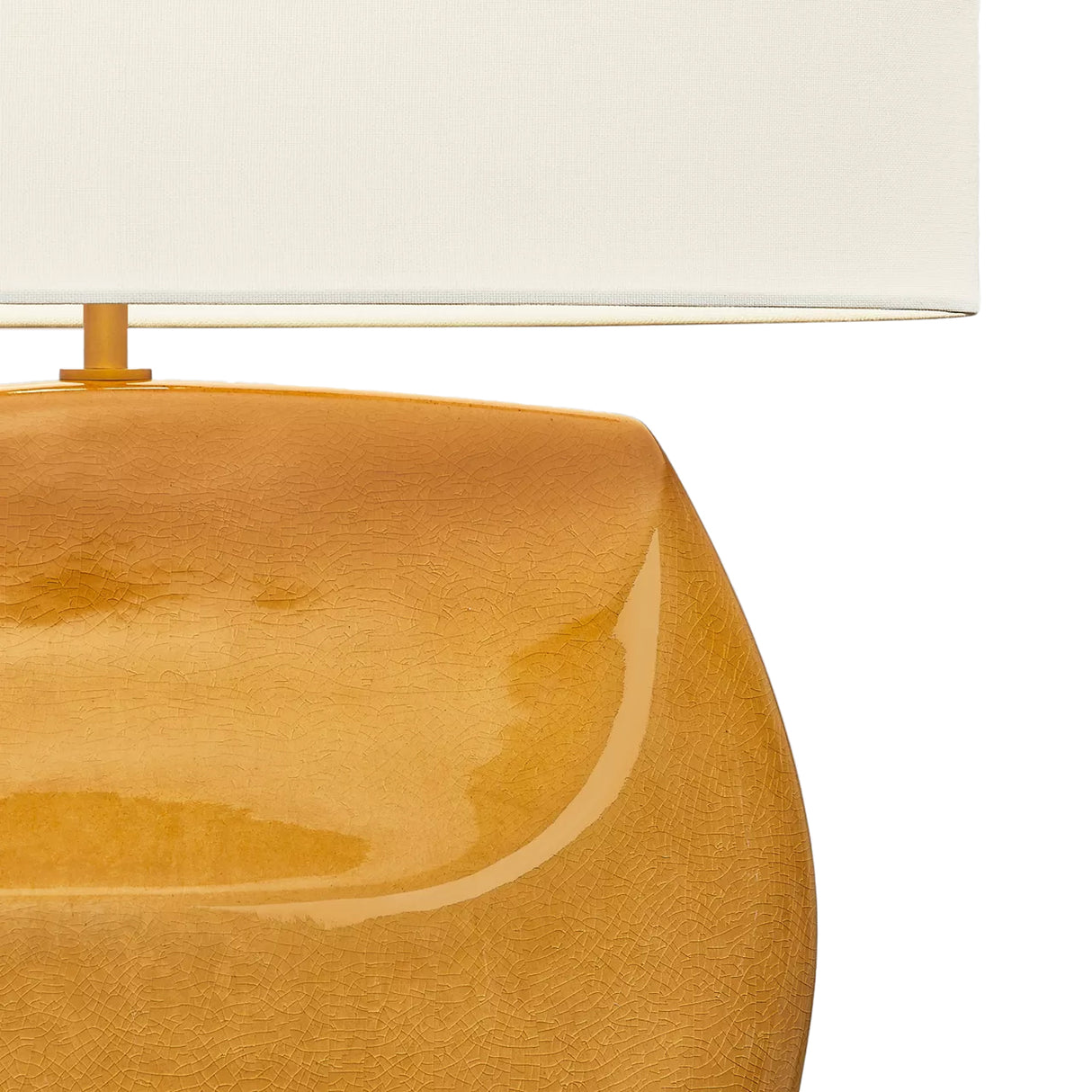 Tivola Table Lamp 27", Glossy Honey