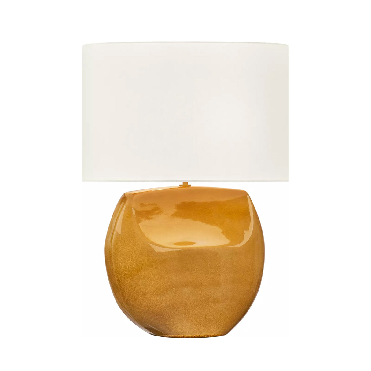 Tivola Table Lamp 27", Glossy Honey