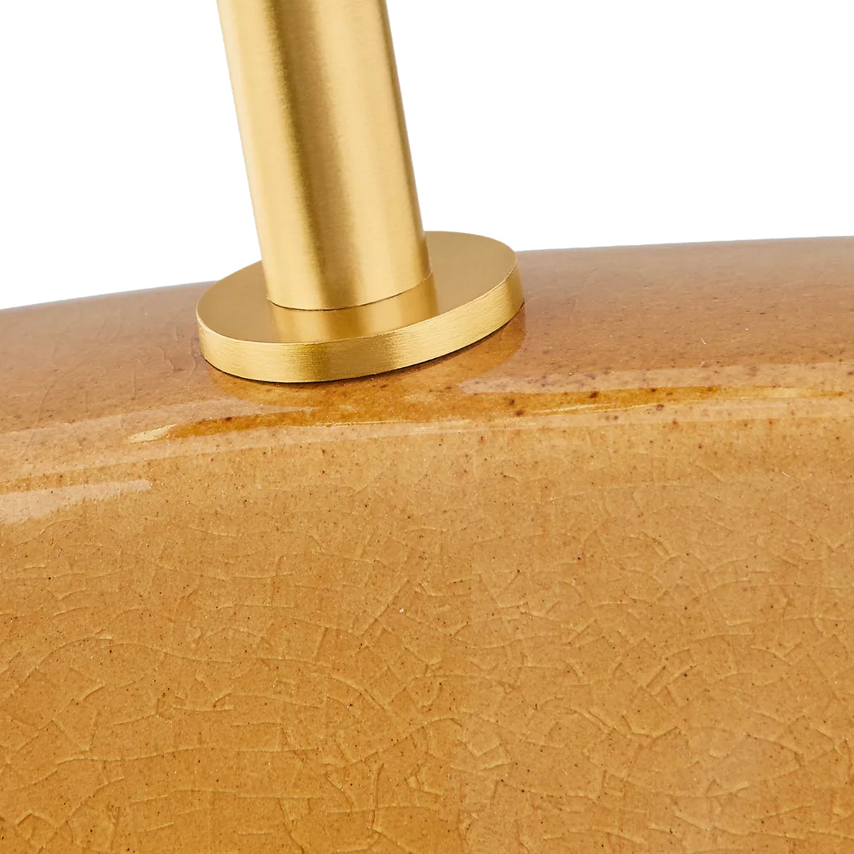 Tivola Table Lamp 27", Glossy Honey