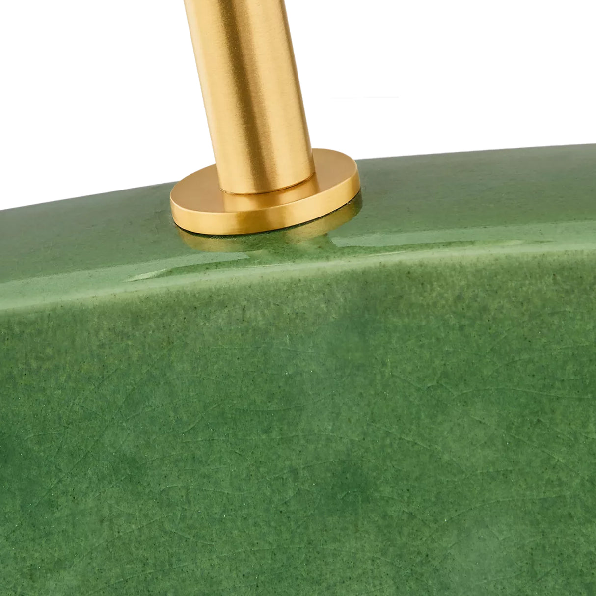 Tivola Table Lamp 27", Glossy Green