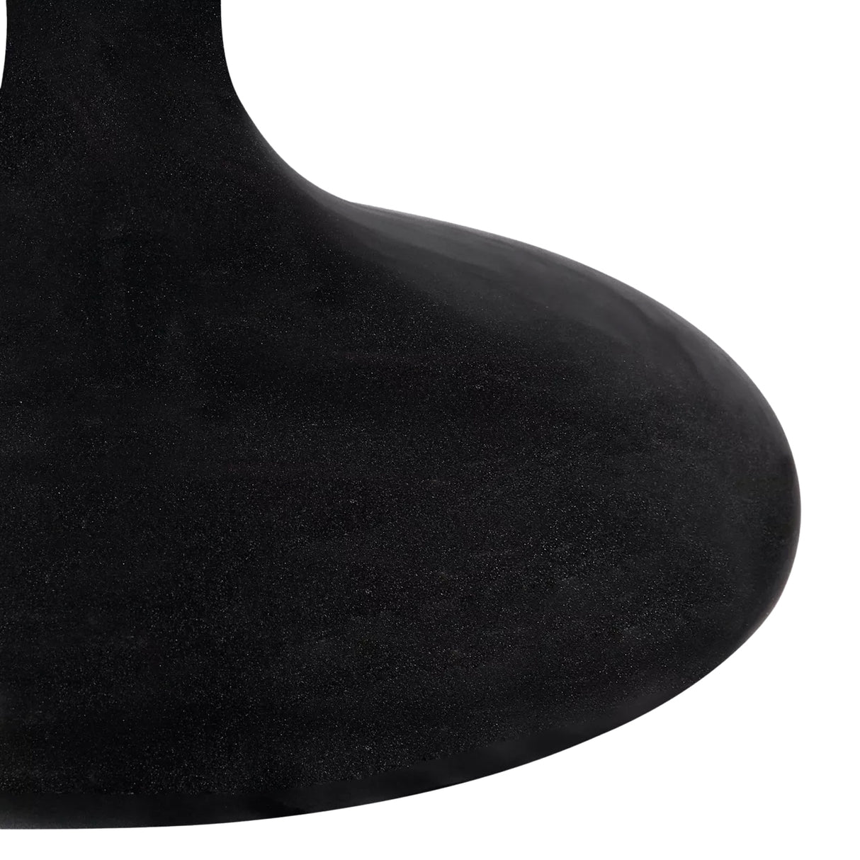 Moselle Table Lamp 21", Glossy Black