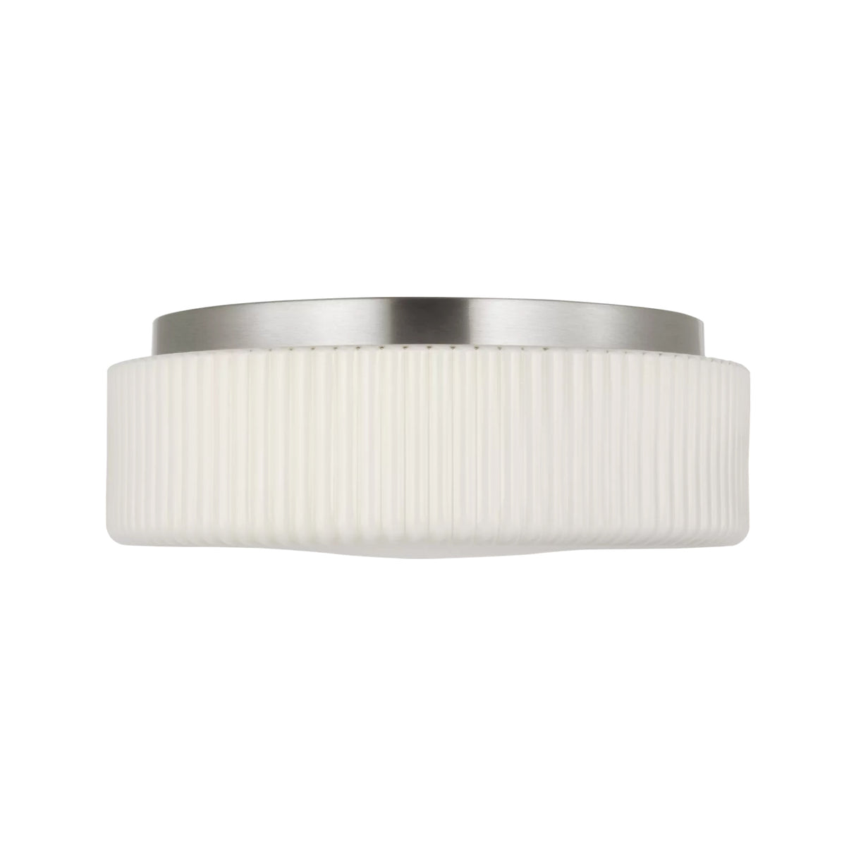 Lumina Flush Mount 14", Brushed Nickel