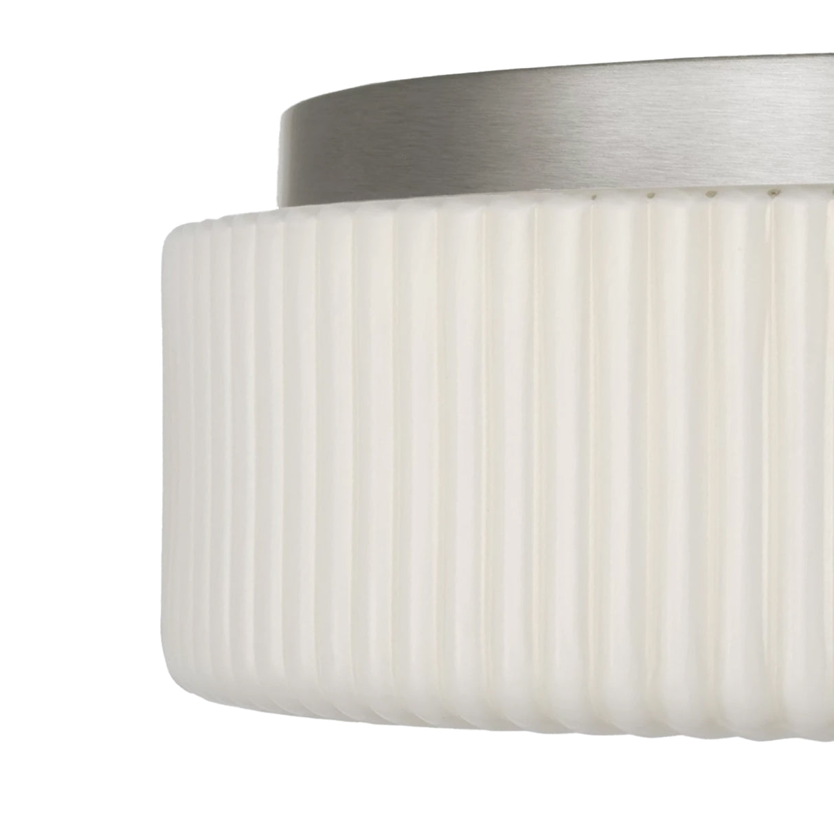 Lumina Flush Mount 14", Brushed Nickel