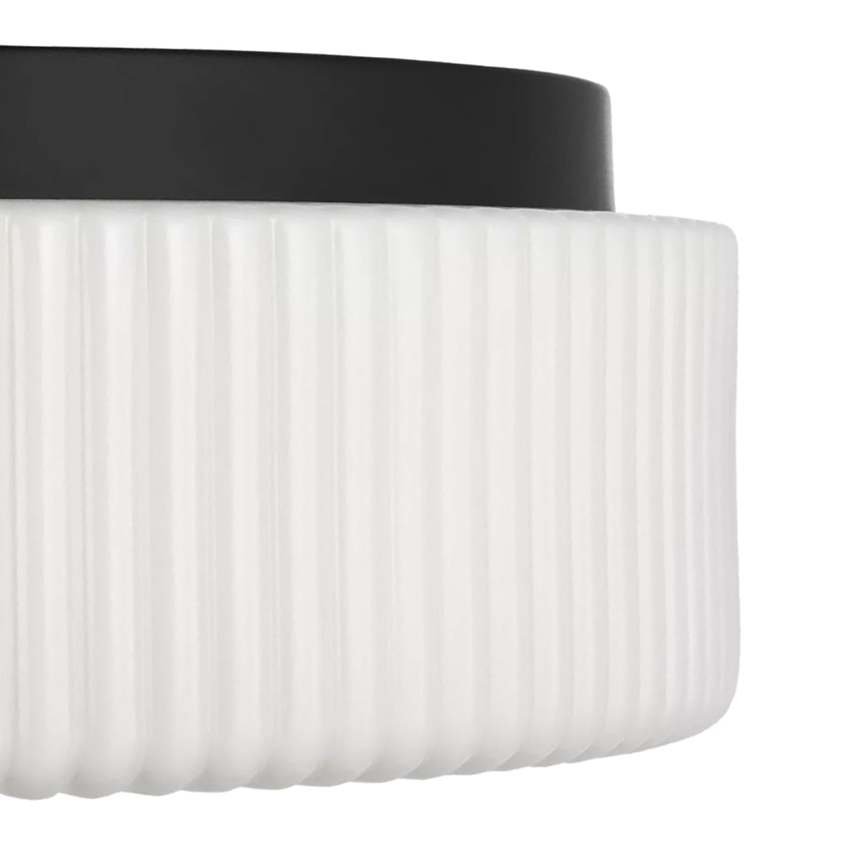 Lumina Flush Mount 14", Matte Black