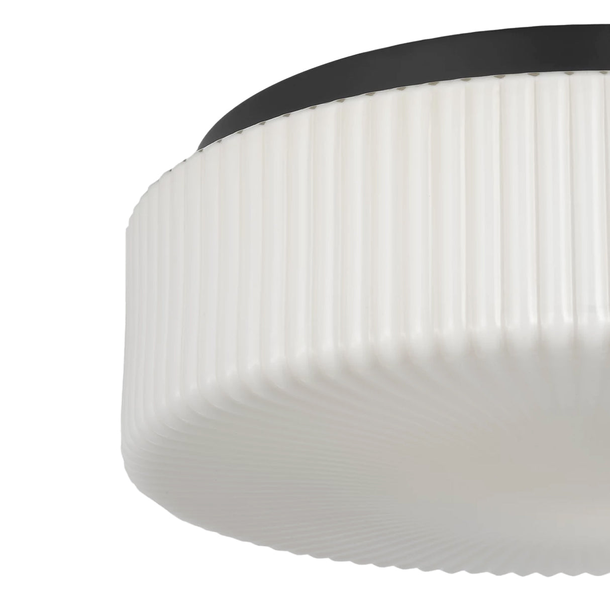 Lumina Flush Mount 14", Matte Black