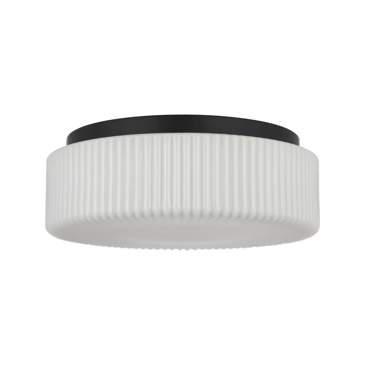 Lumina Flush Mount 14", Matte Black