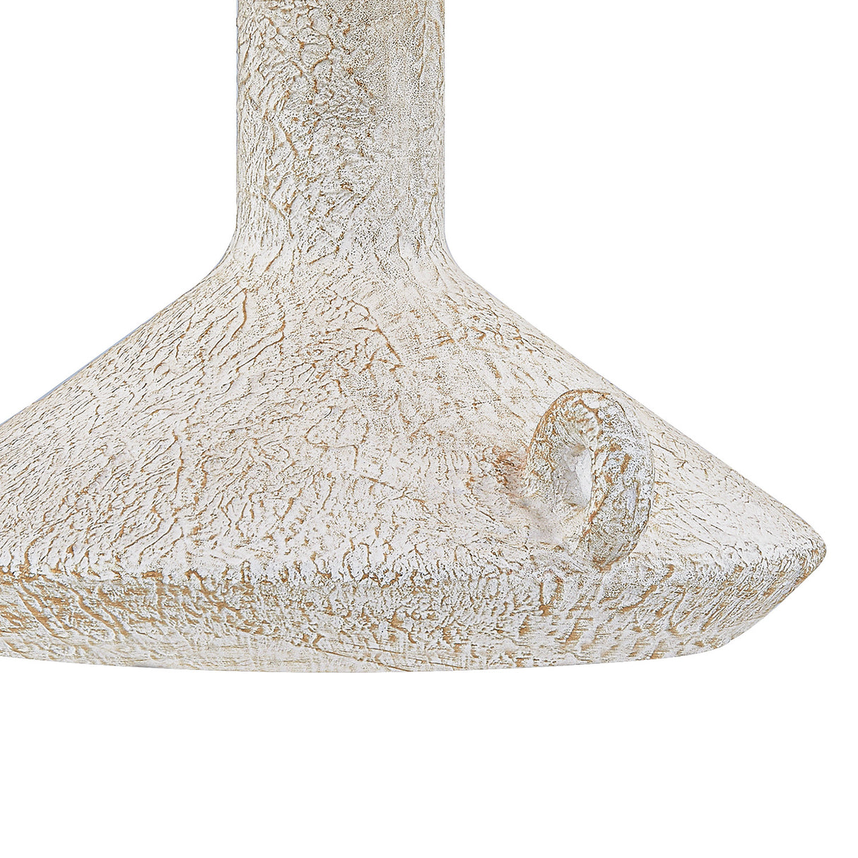 Gemina Rechargeable Table Lamp 12", Artisan Ceramic White