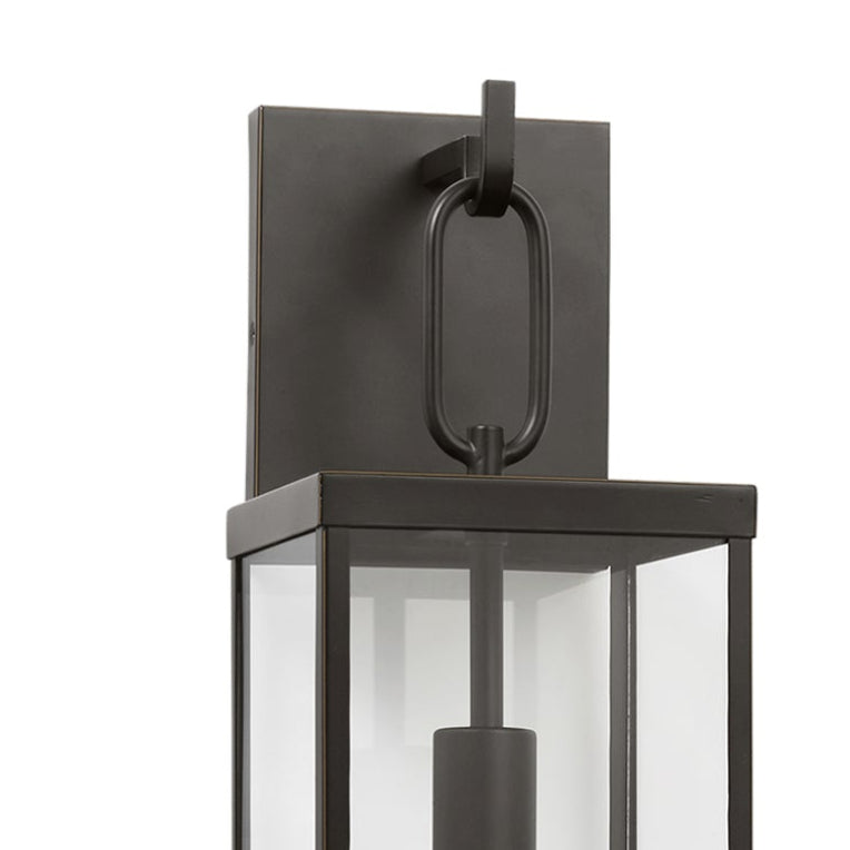 Lavelle Outdoor Wall Light, Medium 22", Old Bronze