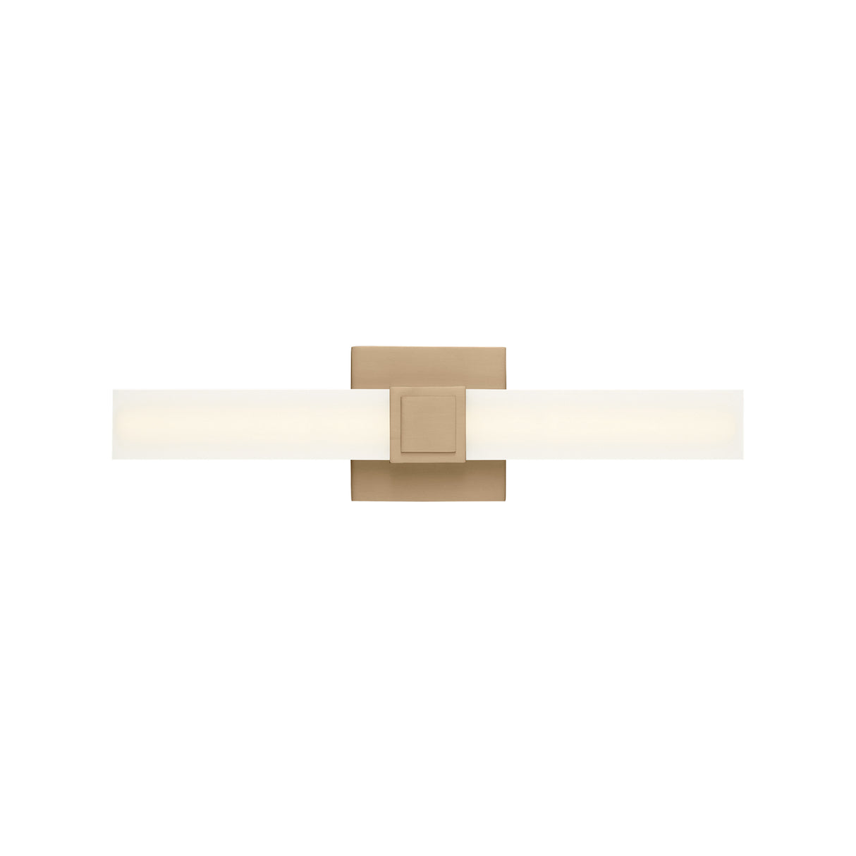 Wendell LED Vanity Light 18", Satin Brass