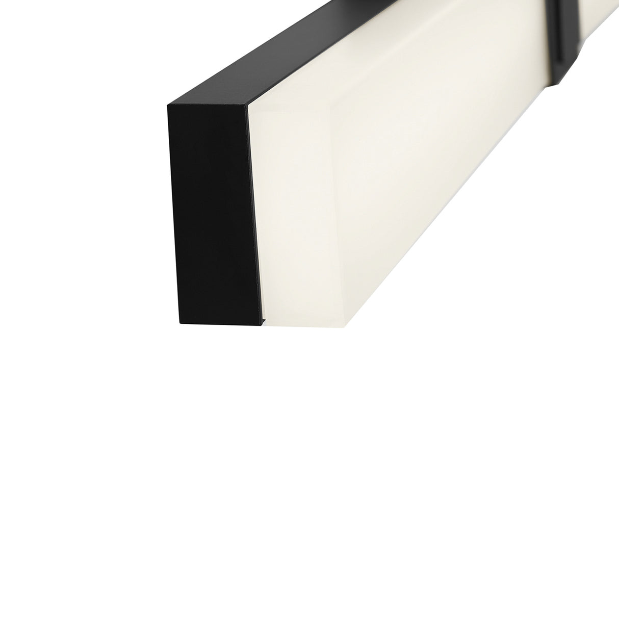 Wendell LED Vanity Light 24", Matte Black