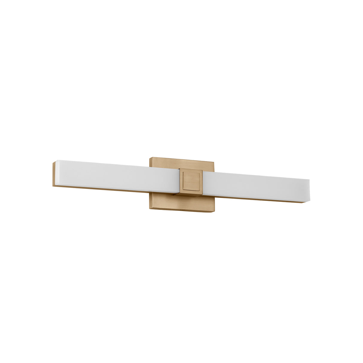 Wendell LED Vanity Light 24", Satin Brass