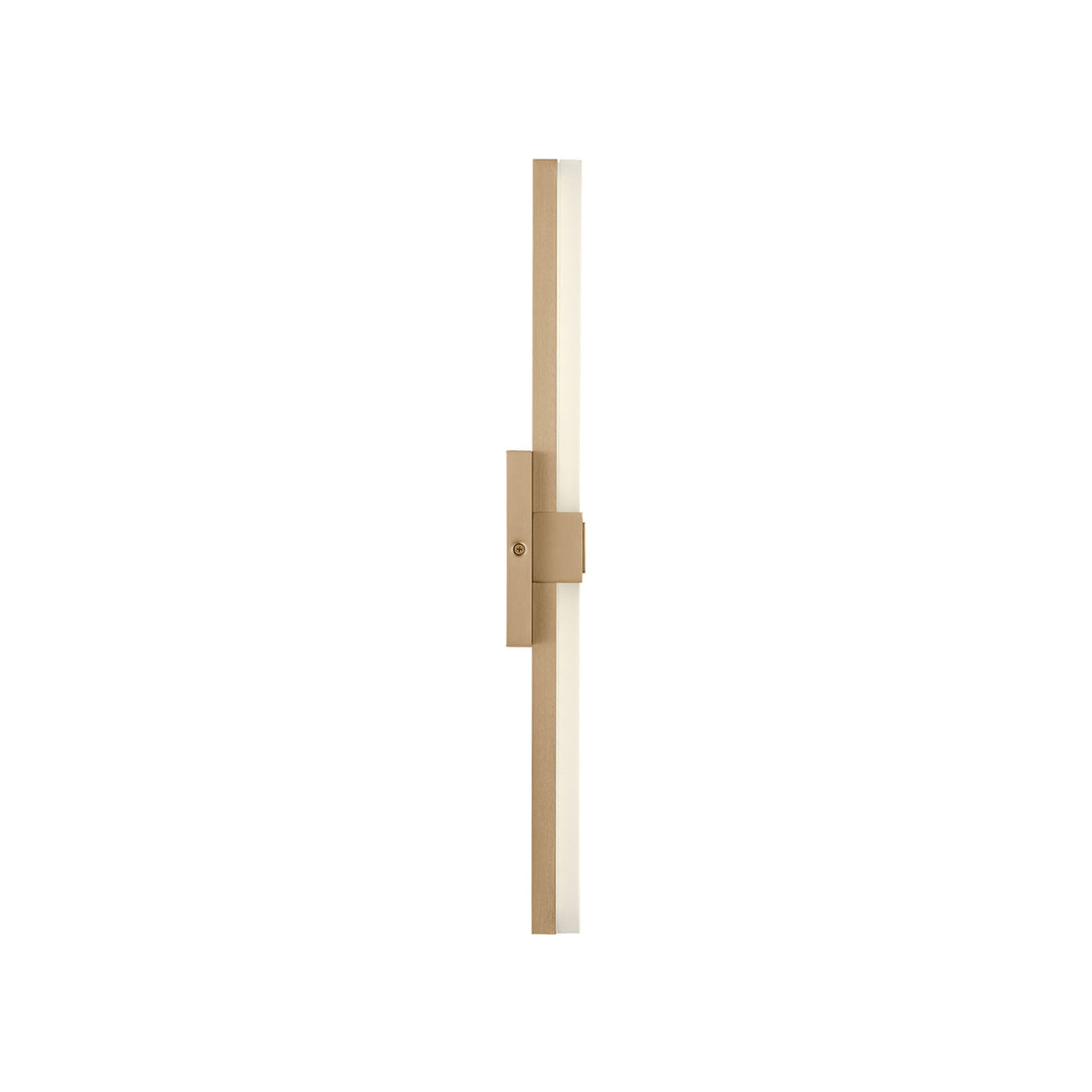 Wendell LED Vanity Light 24", Satin Brass