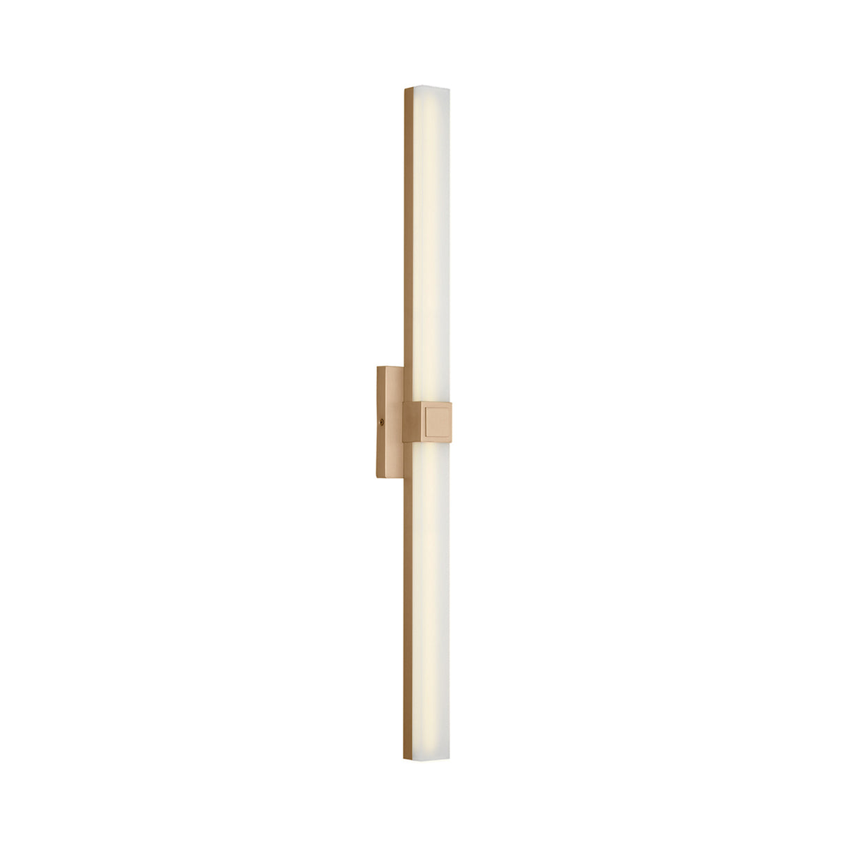 Wendell LED Vanity Light 36", Satin Brass
