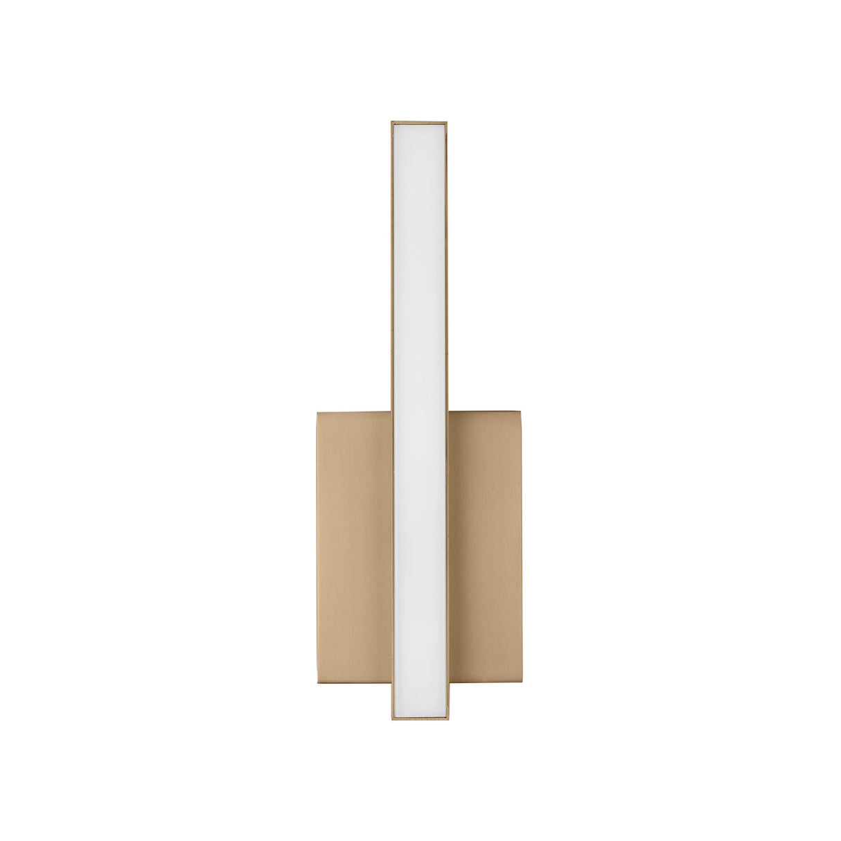 Garrison LED Wall Sconce 13", Satin Brass