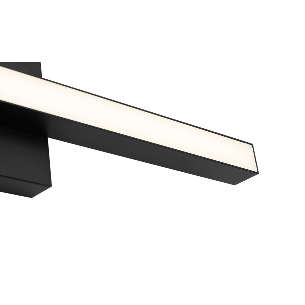 Garrison LED Vanity Light 24", Matte Black