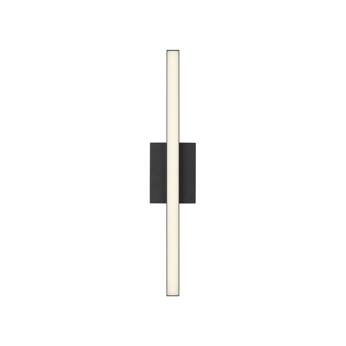 Garrison LED Vanity Light 24", Matte Black