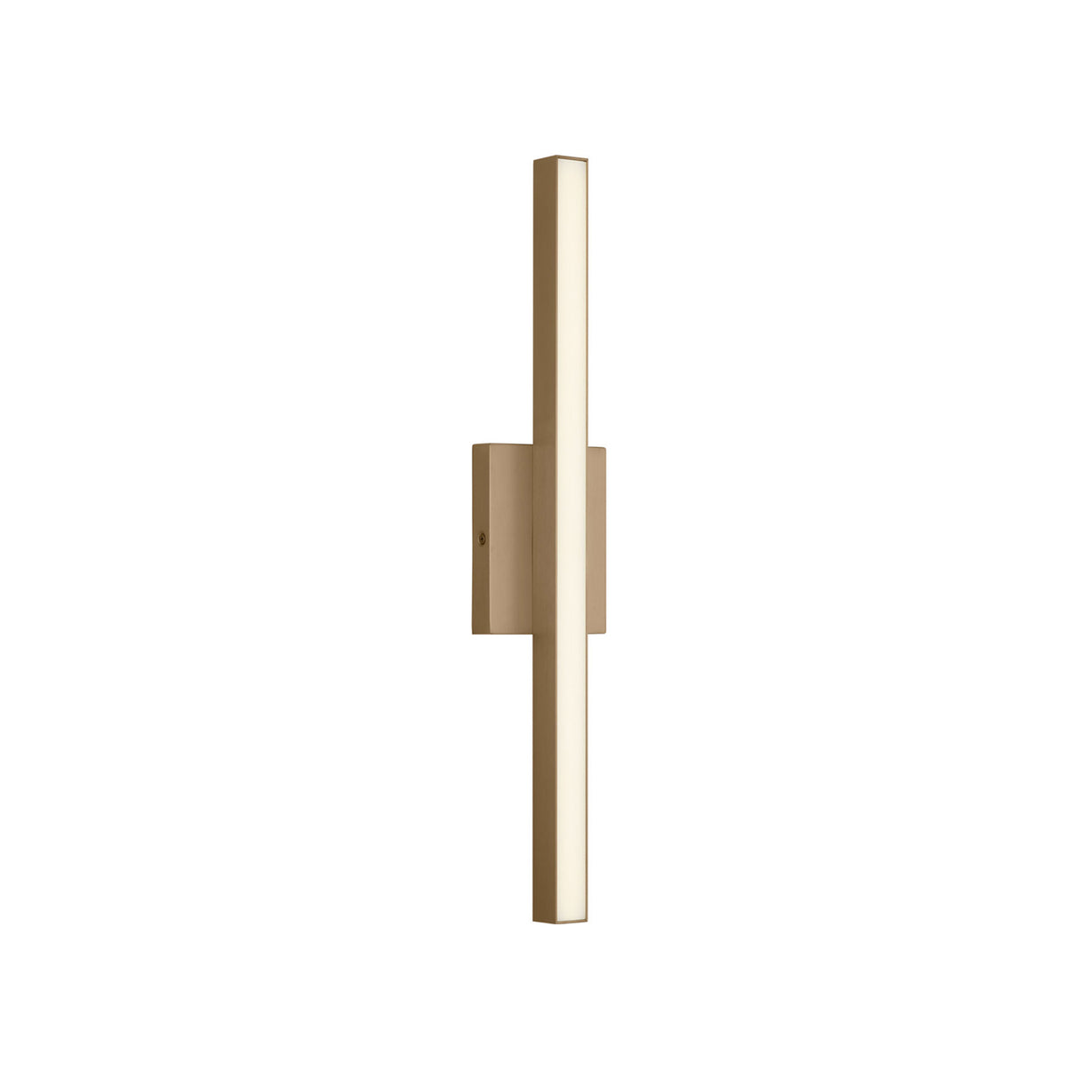 Garrison LED Vanity Light 24", Satin Brass