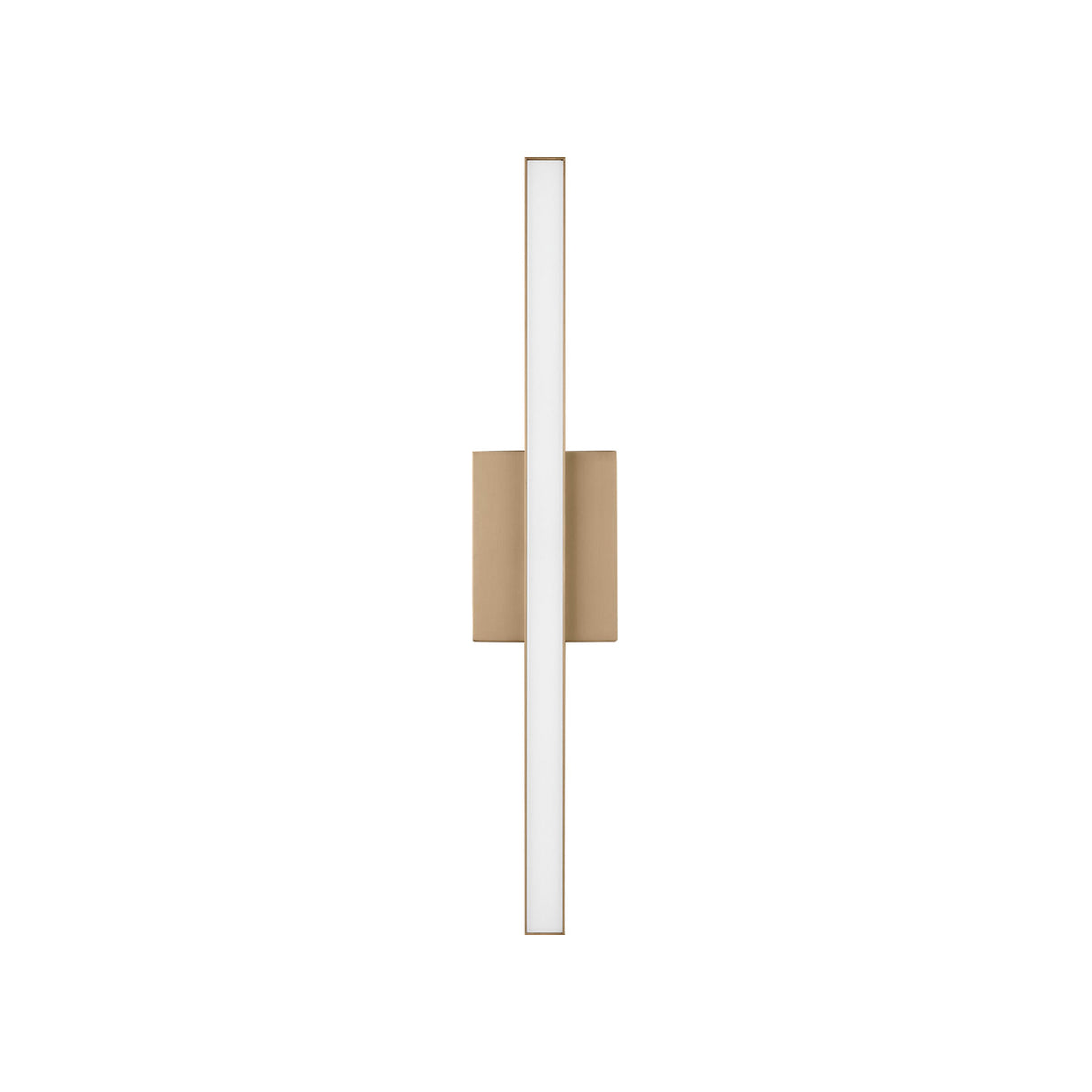 Garrison LED Vanity Light 24", Satin Brass