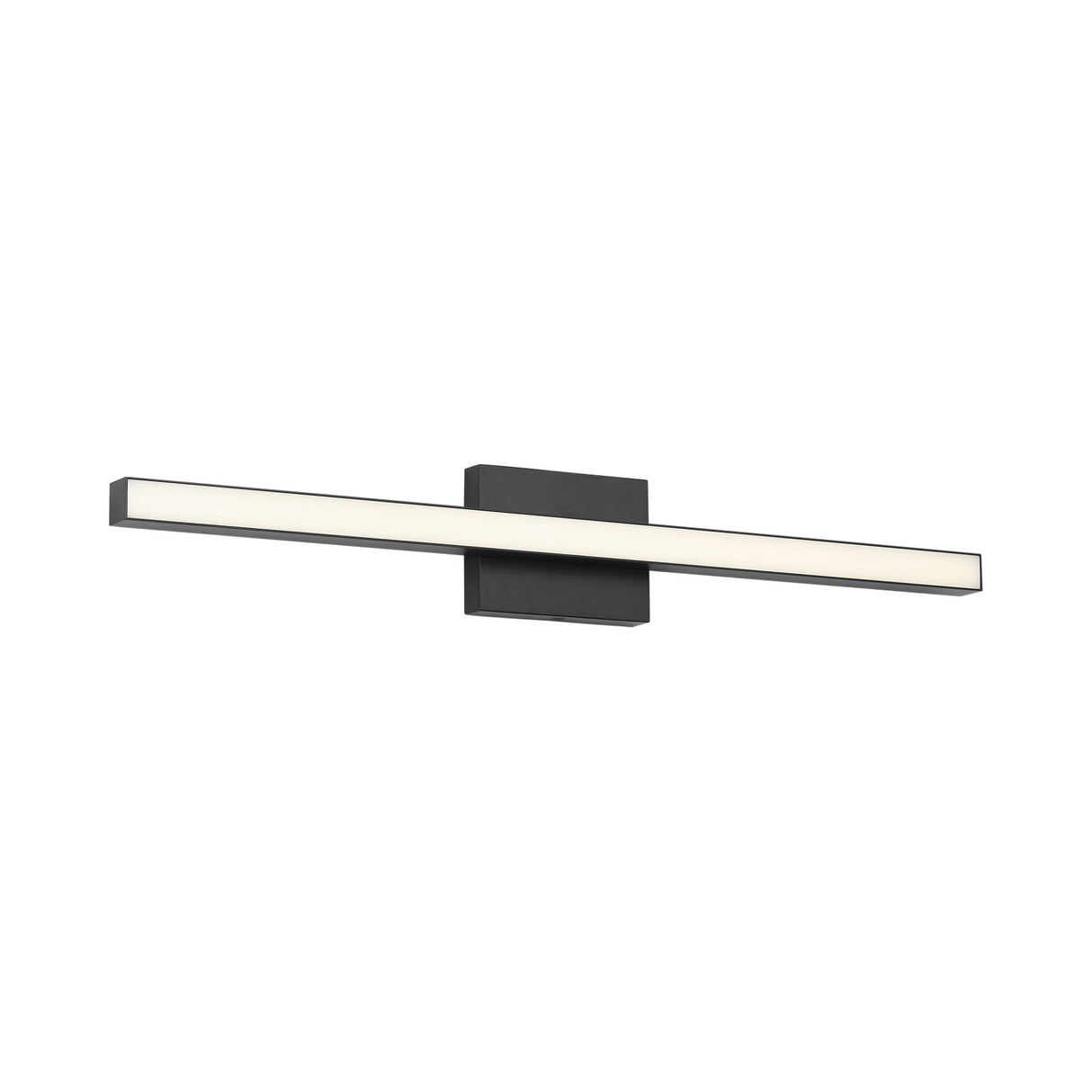 Garrison LED Vanity Light 30", Matte Black