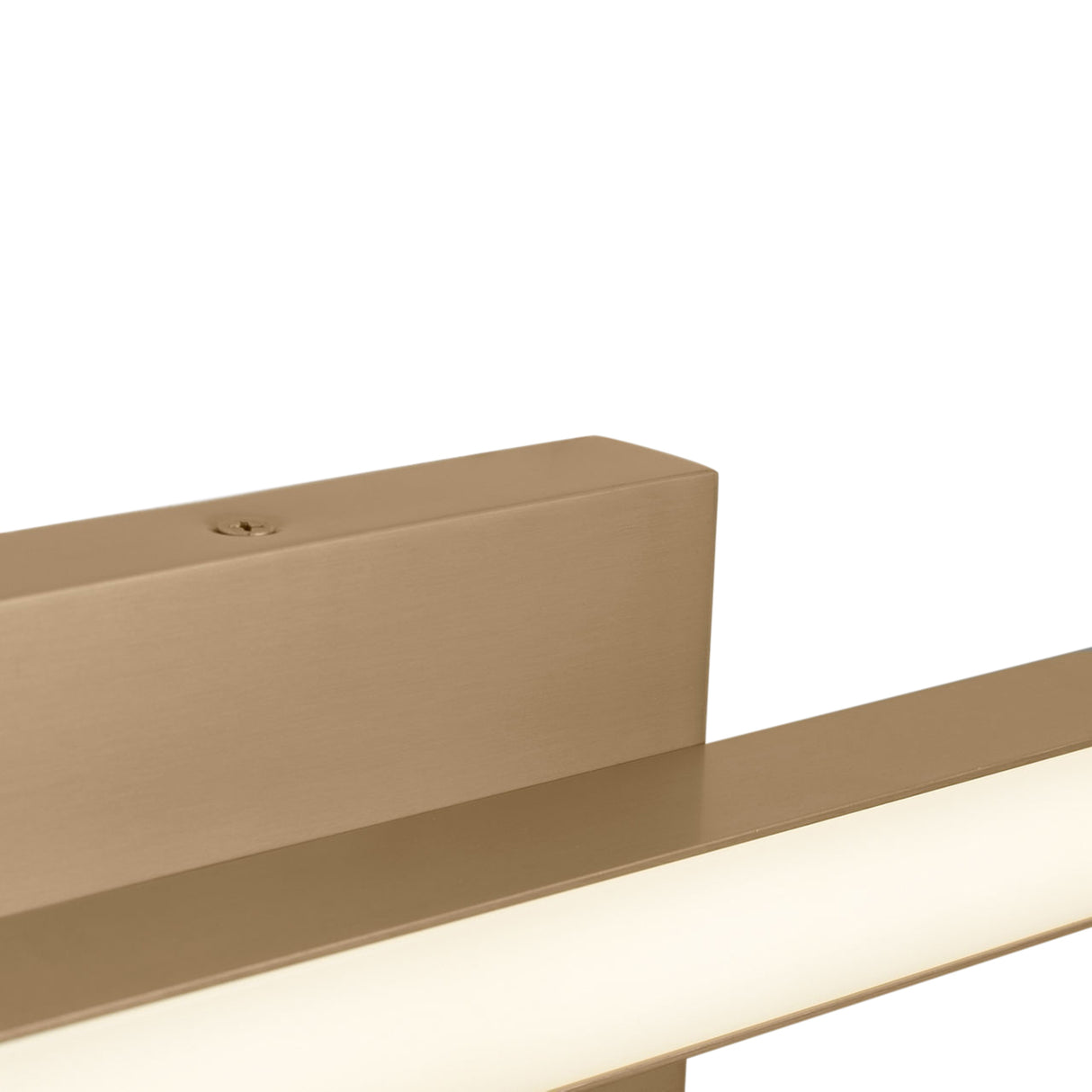 Garrison LED Vanity Light 30", Satin Brass