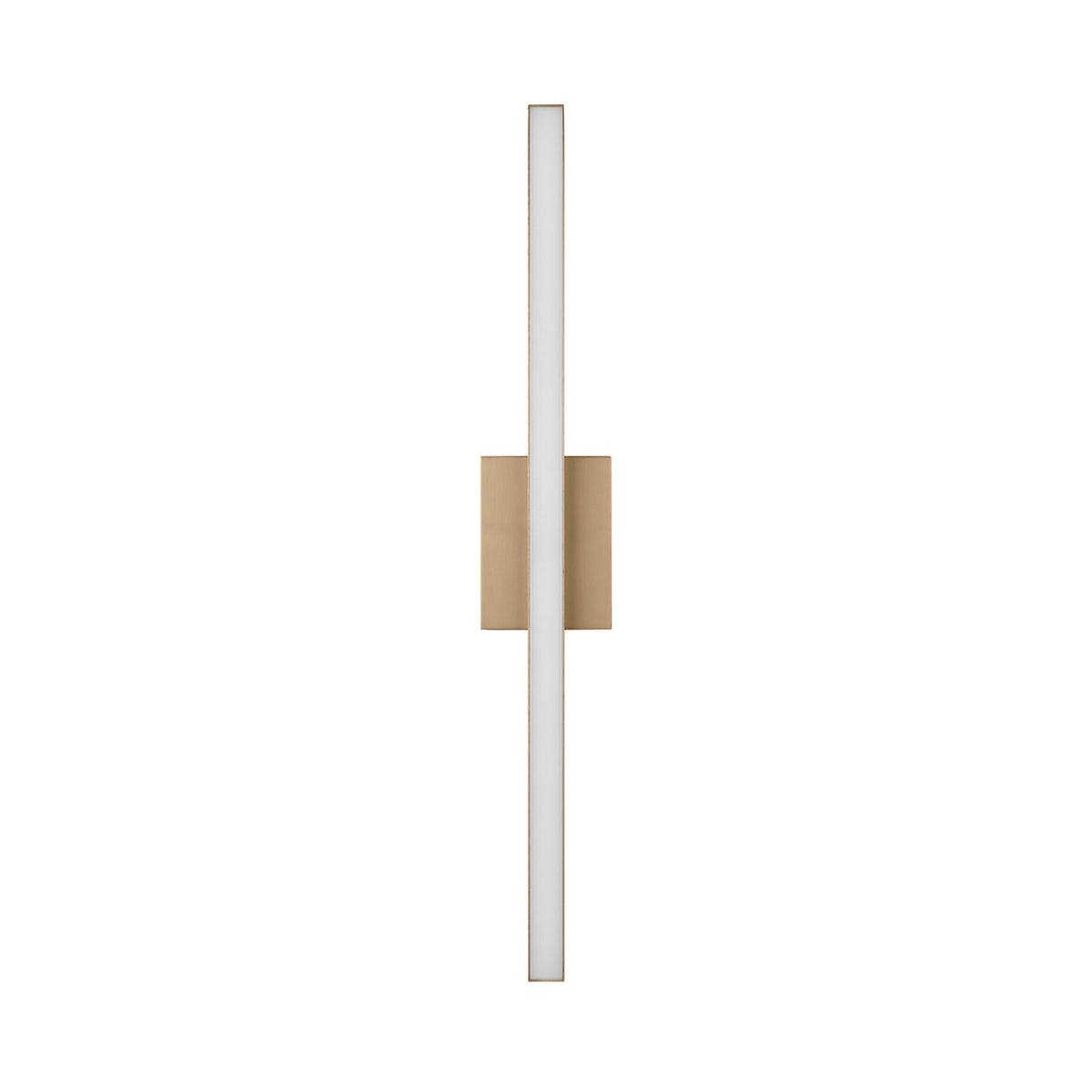 Garrison LED Vanity Light 30", Satin Brass