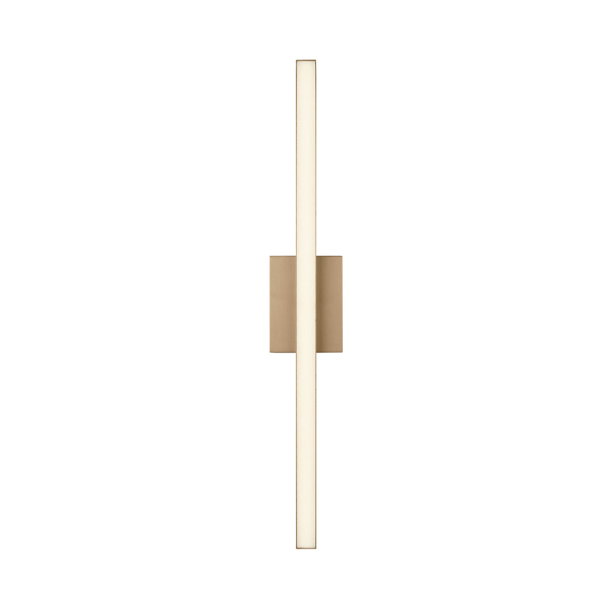 Garrison LED Vanity Light 30", Satin Brass