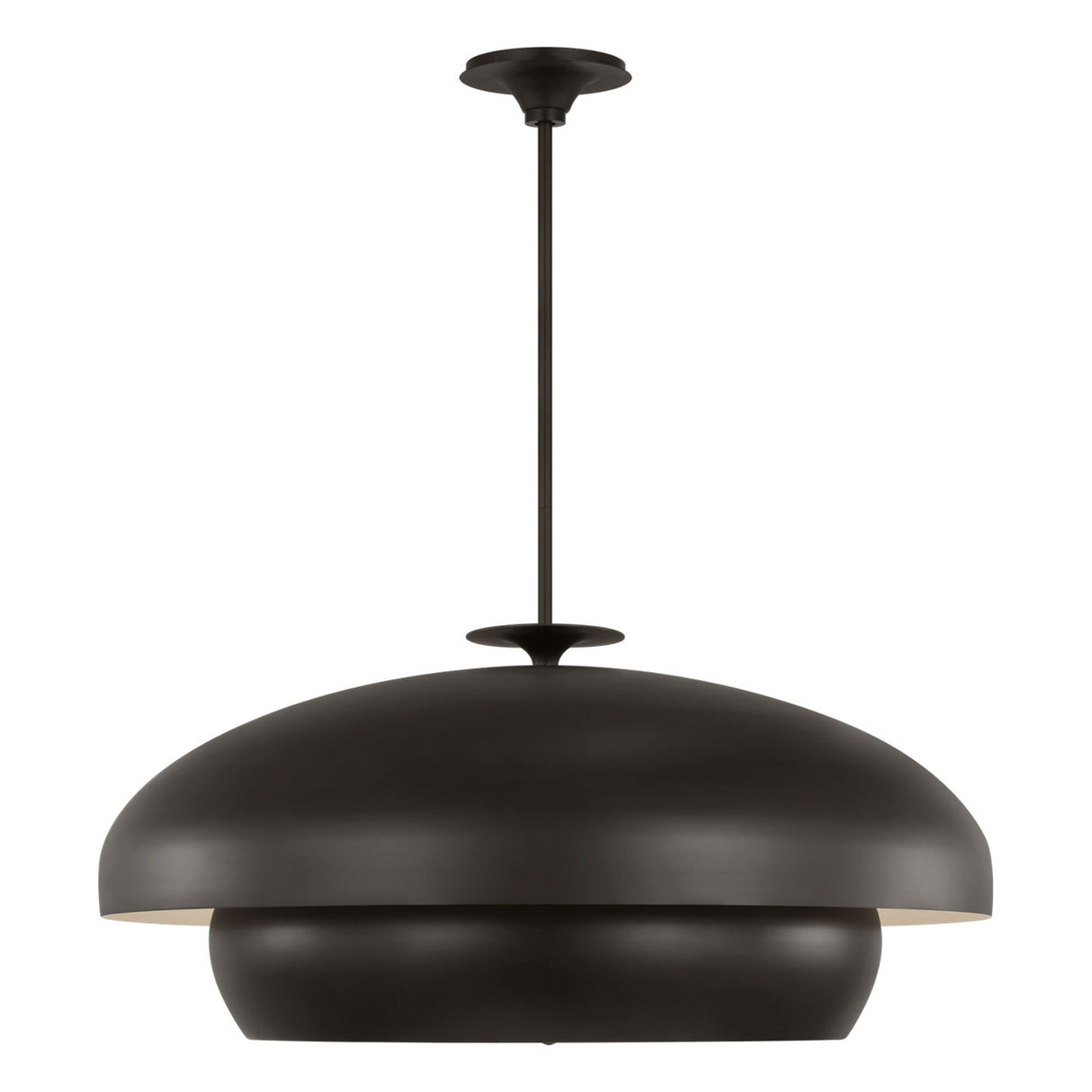 Garnett Extra Large Pendant 36", Aged Iron