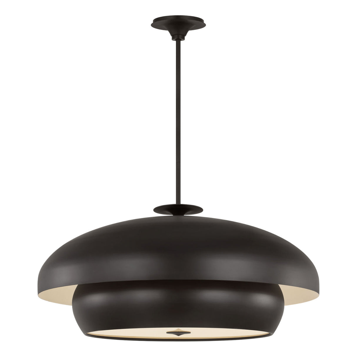Garnett Extra Large Pendant 36", Aged Iron