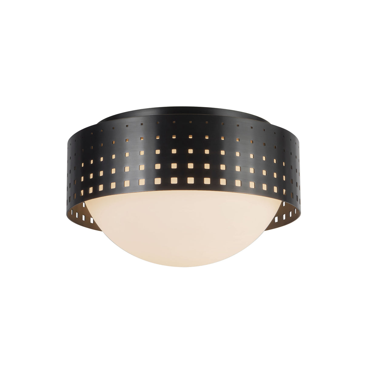 Egan Small Flush Mount 10", Urban Bronze