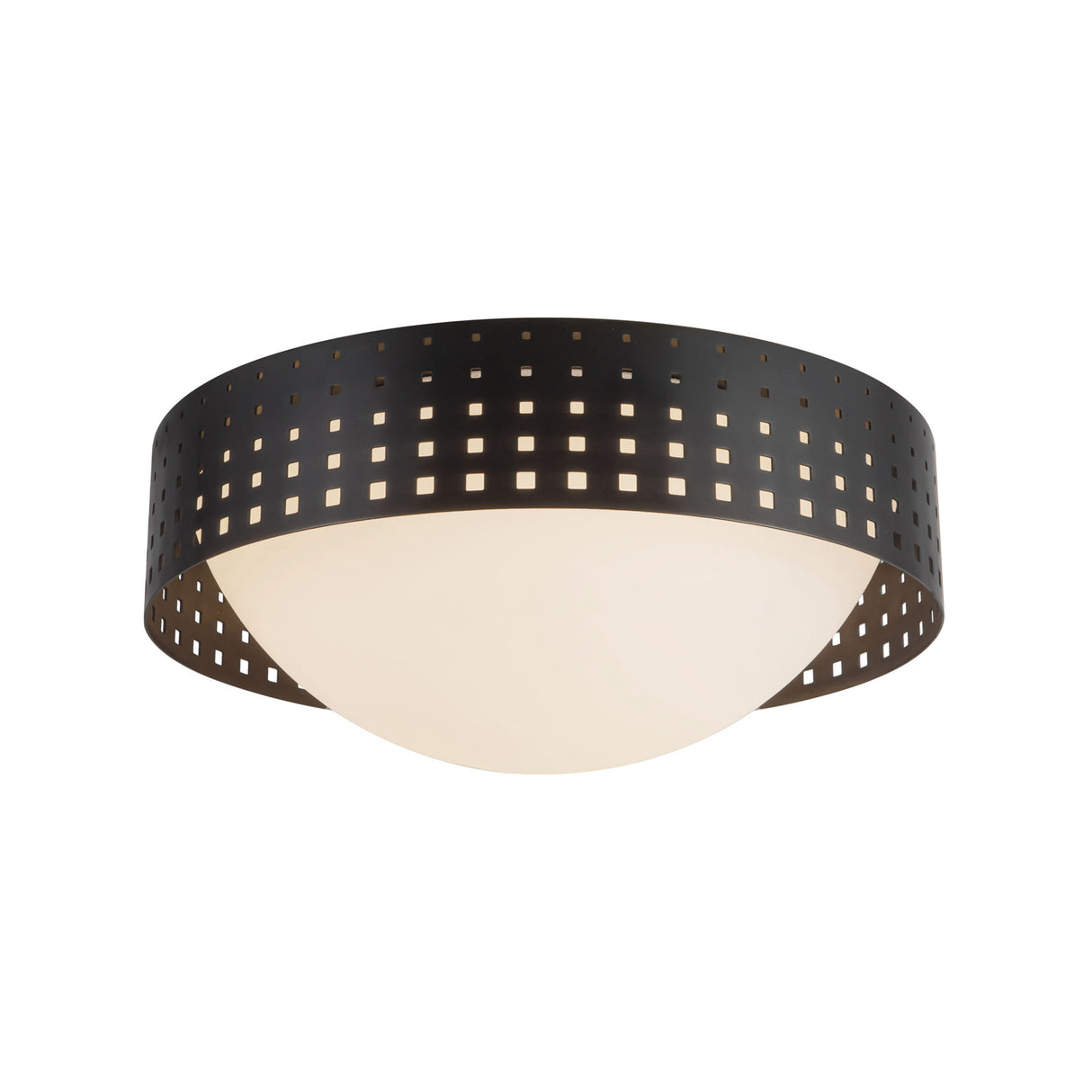 Egan Medium Flush Mount 14", Urban Bronze