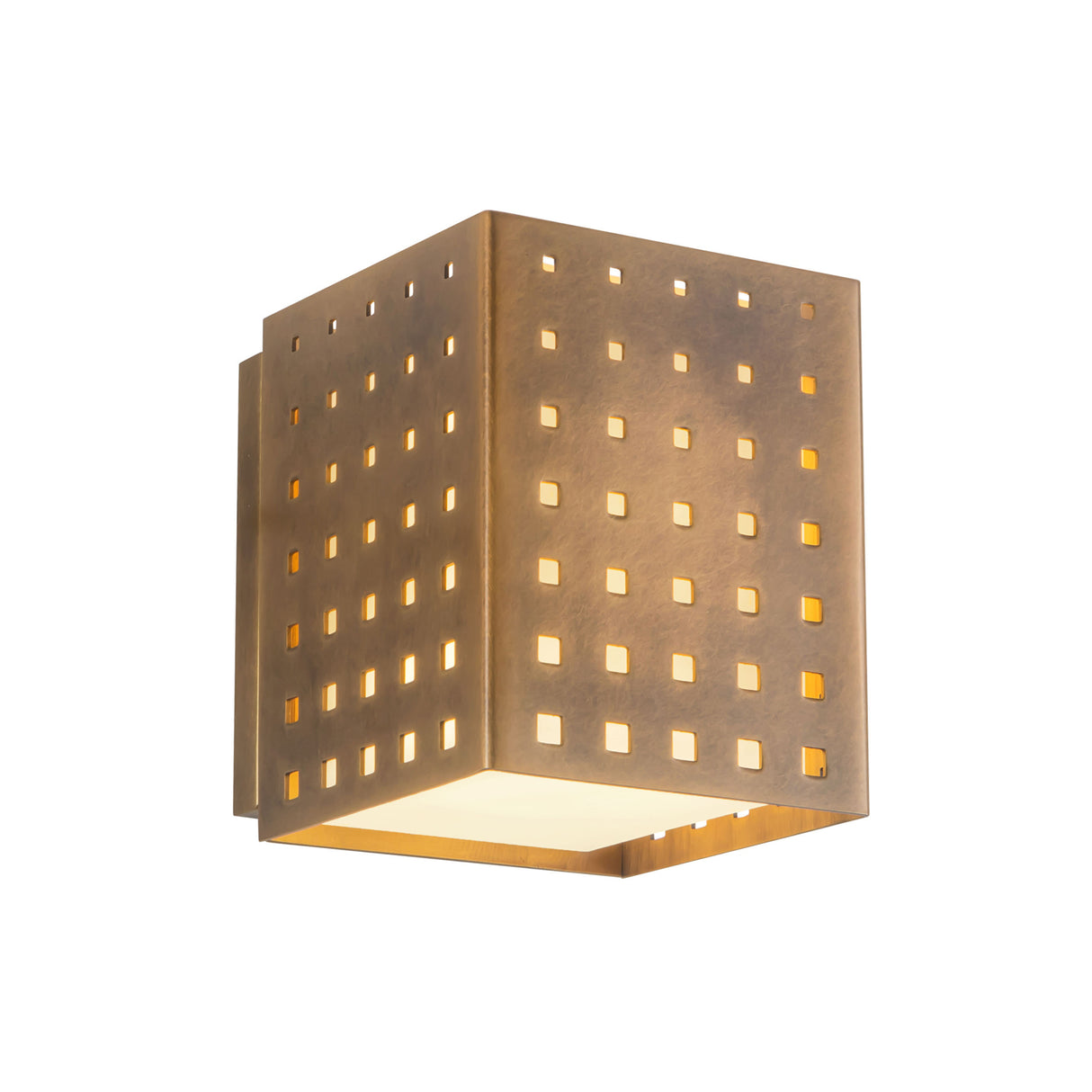 Egan LED Wall Sconce 5", Vintage Brass