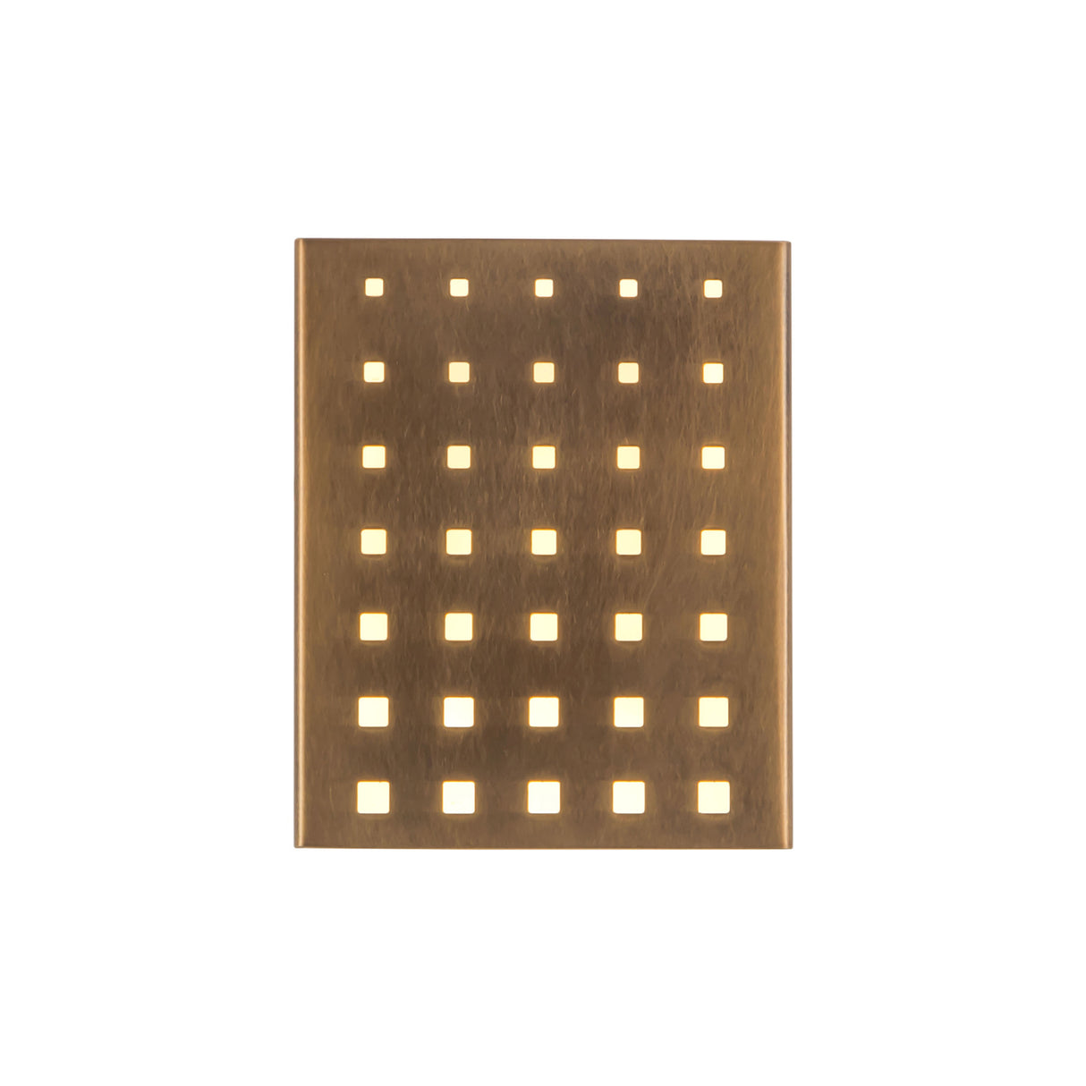 Egan LED Wall Sconce 5", Vintage Brass