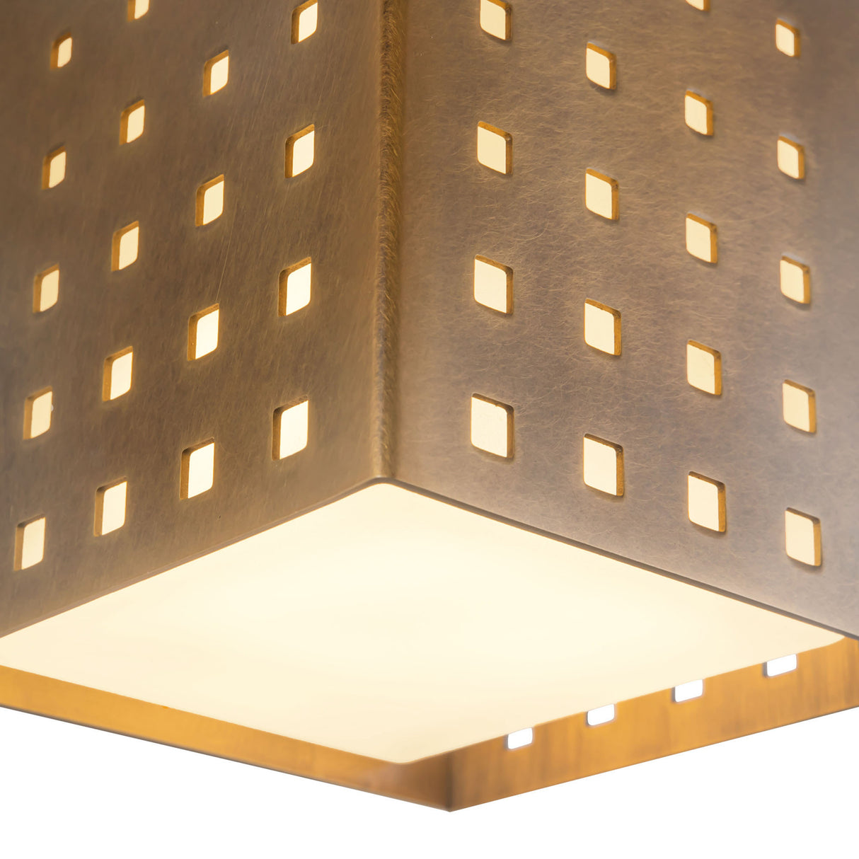 Egan LED Wall Sconce 5", Vintage Brass