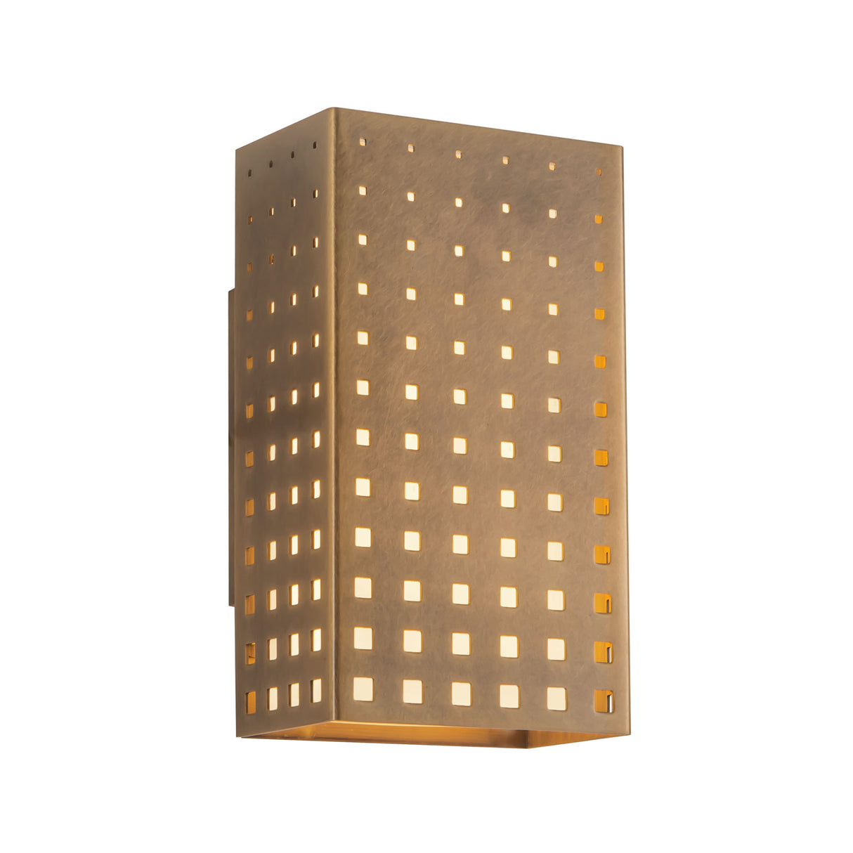 Egan LED Wall Sconce 9", Vintage Brass