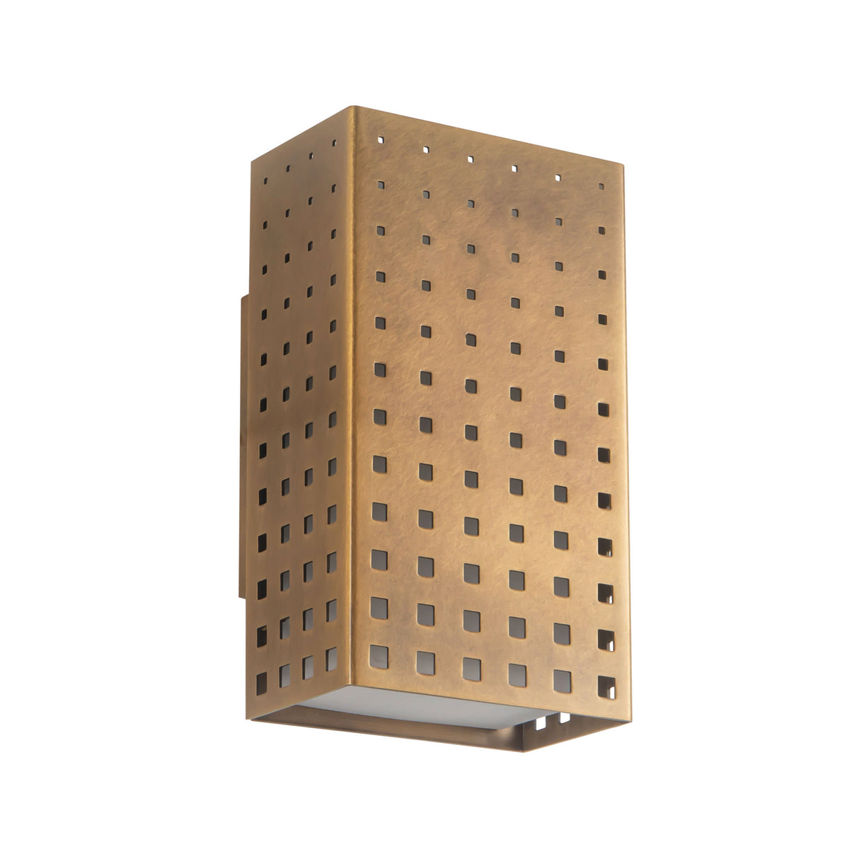 Egan LED Wall Sconce 9", Vintage Brass