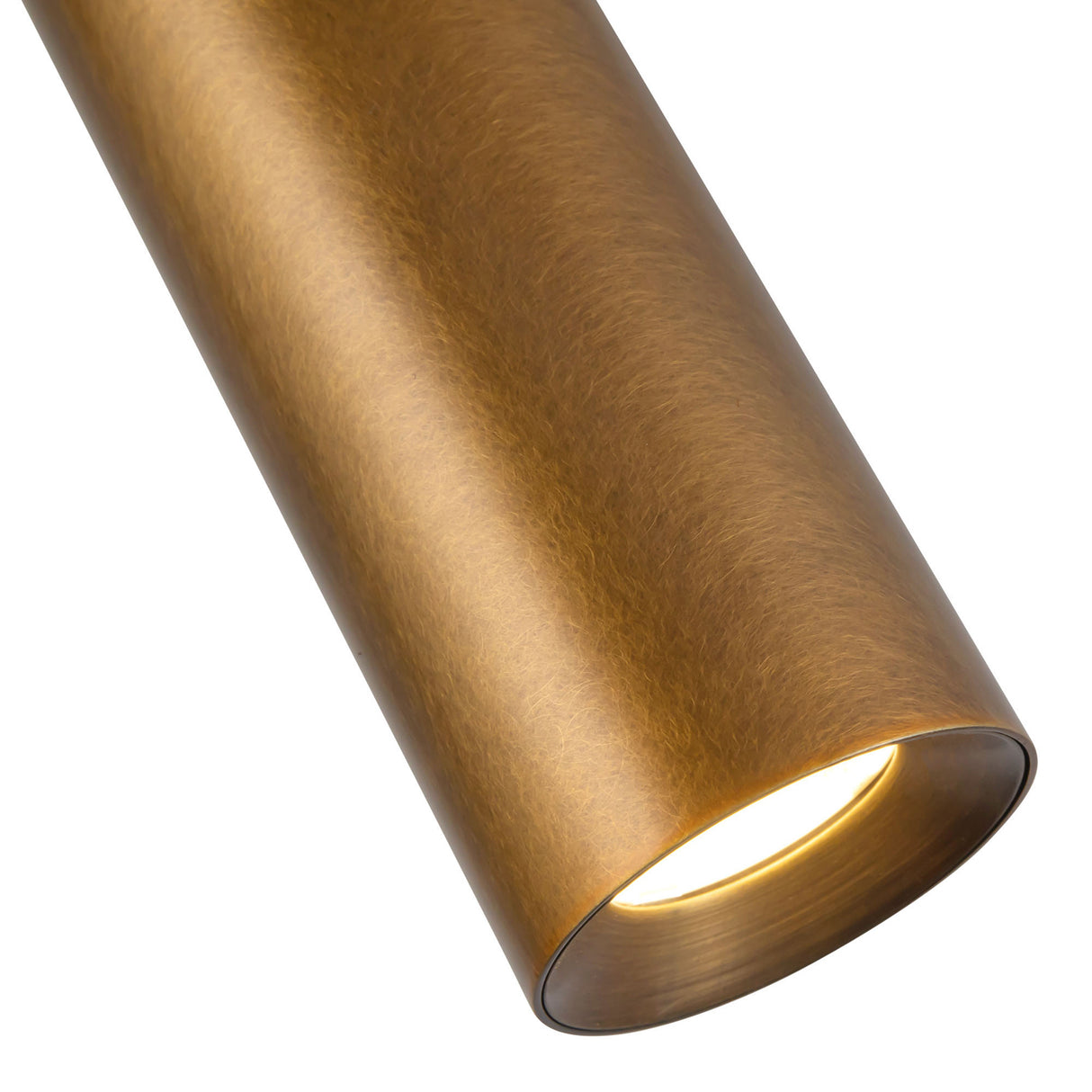 Wilber Adjustable LED Spot Light 5", Aged Brass