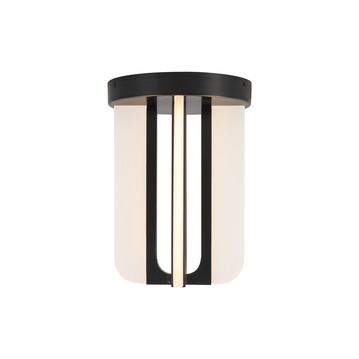 Dagan LED Flush Mount 8", Urban Bronze