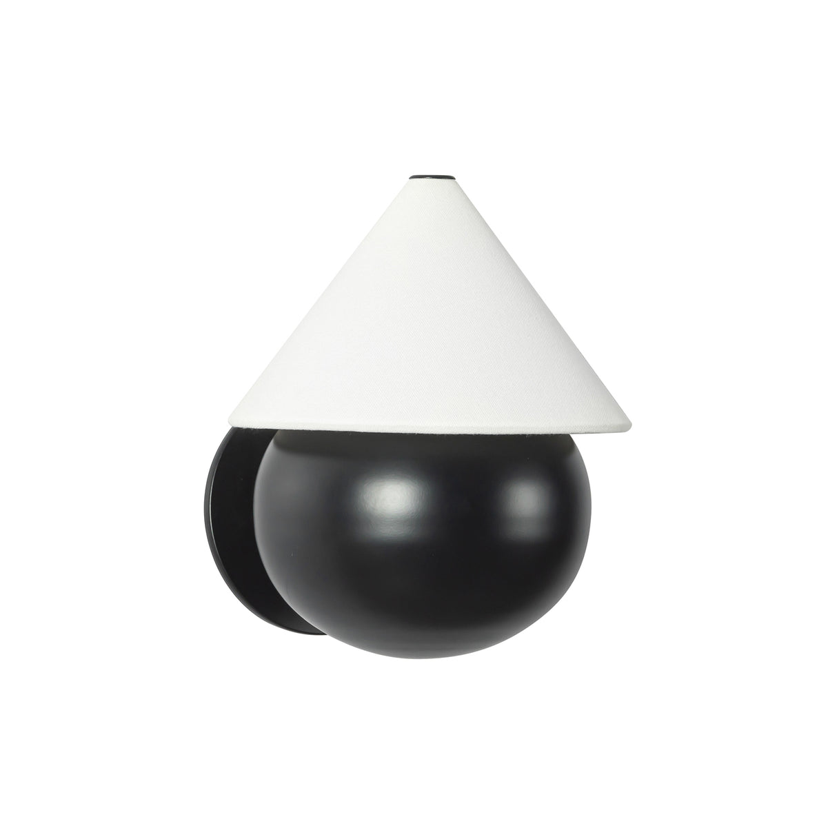Yani LED Wall Sconce 9", Black