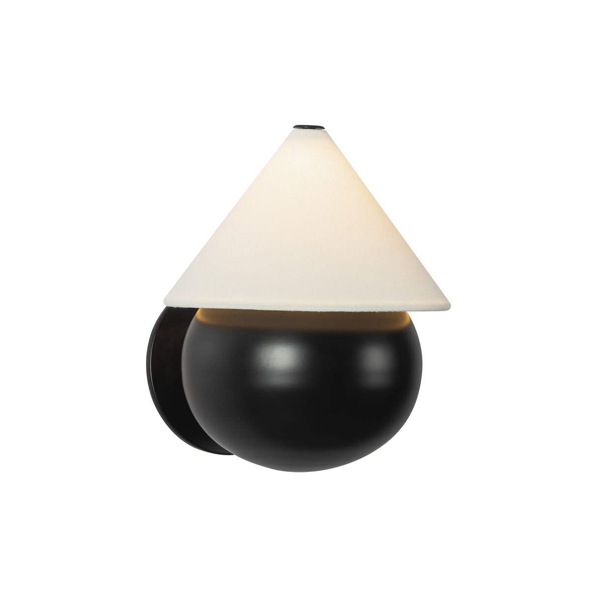 Yani LED Wall Sconce 9", Black